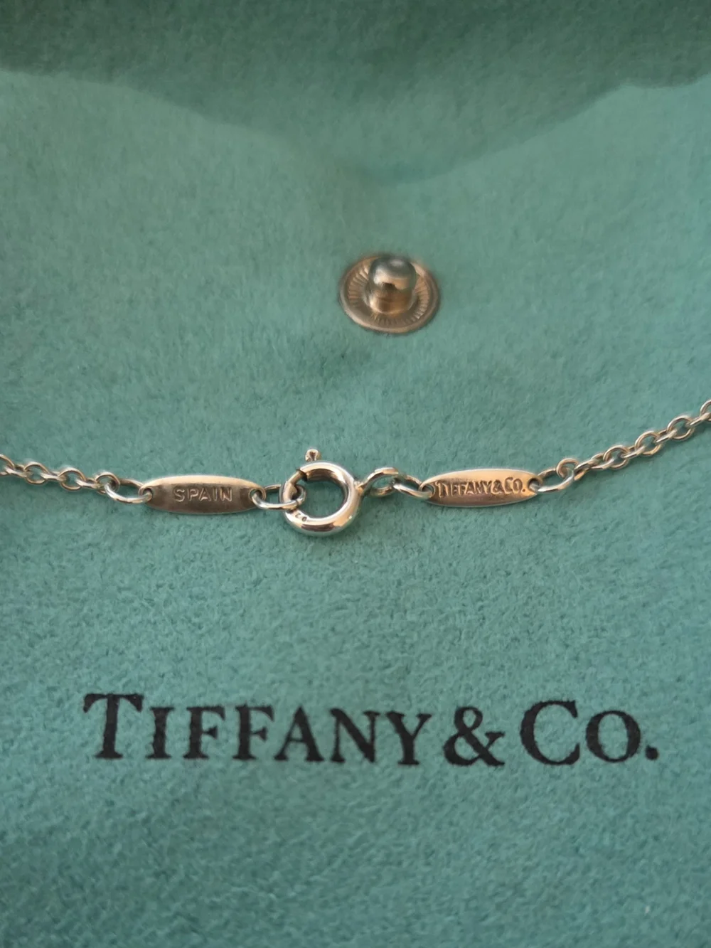 Tiffany & Co. Elsa Peretti Open Heart Sterling Silver Necklace - Silver - Picture 5 of 10